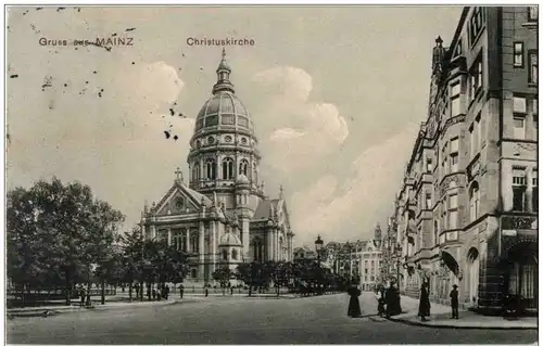 Gruss aus Mainz - Christuskirche -109178