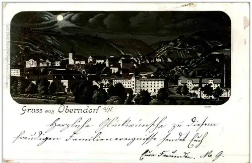 Gruss aus Oberndorf - Litho -109098