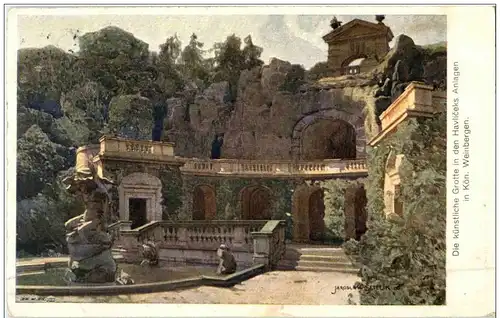 Die künstliche Grotte in Havliceks Anlagen -108208