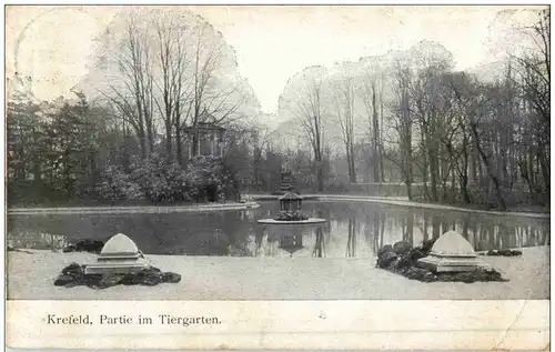 Krefeld - Partie im Tiergarten -109296