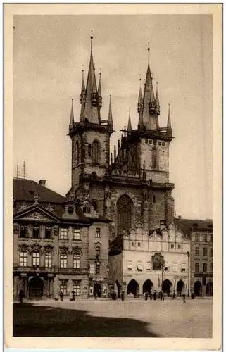 Praha - Die Theinkirche -110246