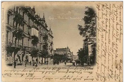 Gruss aus Wiesbaden - Taunusstrasse -108834