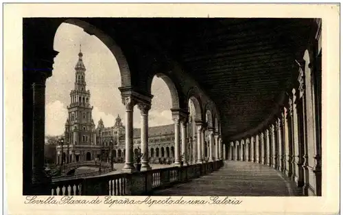 Sevilla - Plaza de Espana -109658