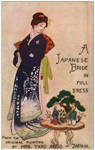 A Japanese Bride in Full Dress -109978