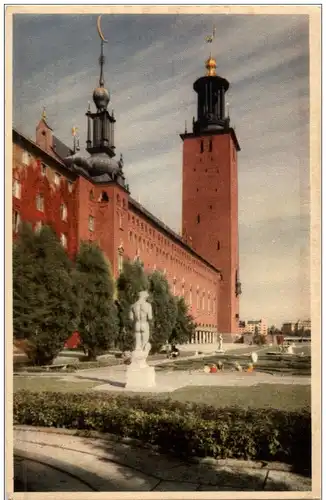 Stockholm - Stadshusets Trädgard -109786