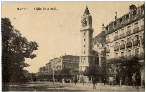 Madrid - Calle de Alcala -109578