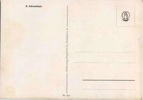 Schwabenmädel aus dem Ries - sign. R. Schraudolph -52732