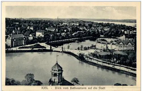 Kiel - blick vom Rathausturm -109262