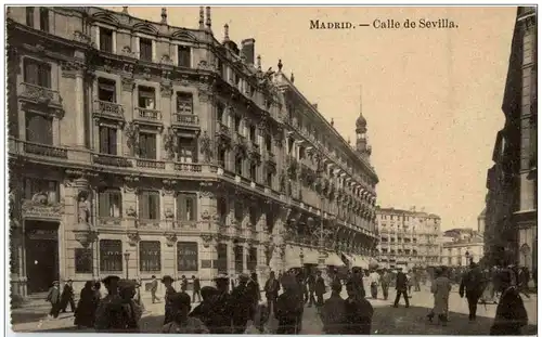 Madrid - Calle de Sevilla -109562