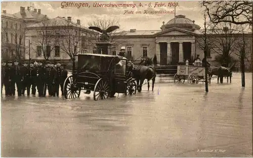 Göttingen - Überschwemmung 1909 -53472
