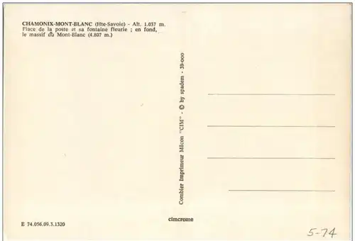 Chamonix - Mont blanc -110688