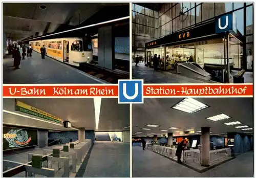 Köln - U Bahn Station Hauptbahnhof -110762