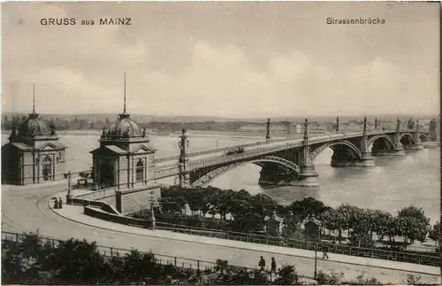 Gruss aus Mainz - Strassenbrücke -53652