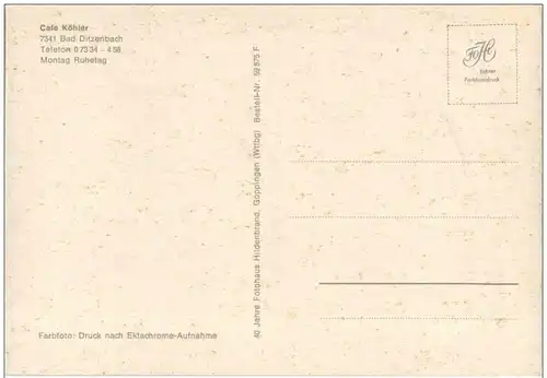 BAd Ditzewnbach - Cafe Köhler -110836