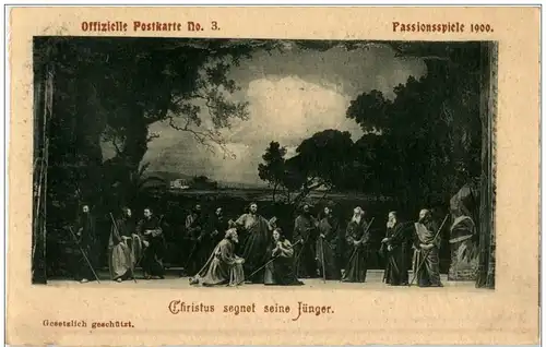 Oberammergau - Passionsspiele 1900 -111310