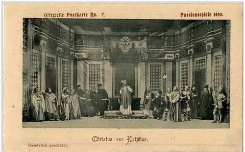 Oberammergau - Passionsspiele 1900 -111330