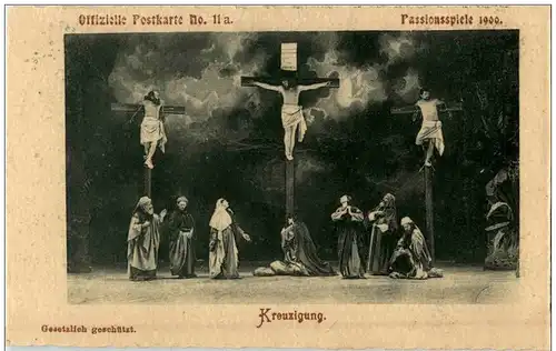 Oberammergau - Passionsspiele 1900 -111322