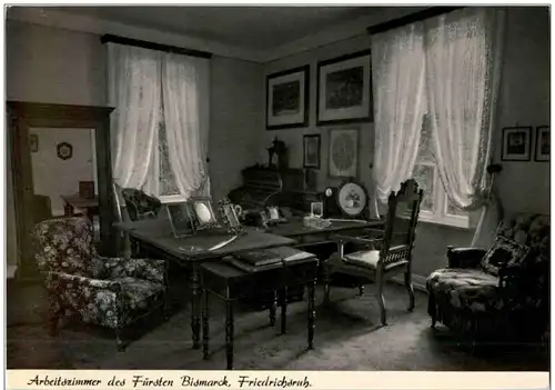 Freidrichsruh - Arbeitszimmer des Fürsten Bismarck -111536
