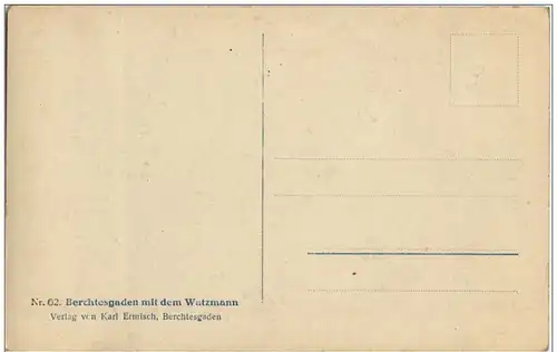 Berchtesgaden mit dem Watzmann -111896