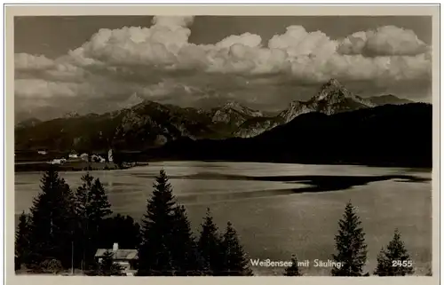 Weissensee mit Säuling -111952