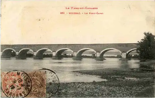 Moissac - La Pont Canal -54452