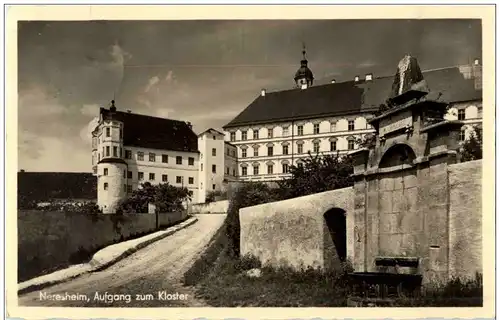 Aufgang zum Kloster Neresheim -111242