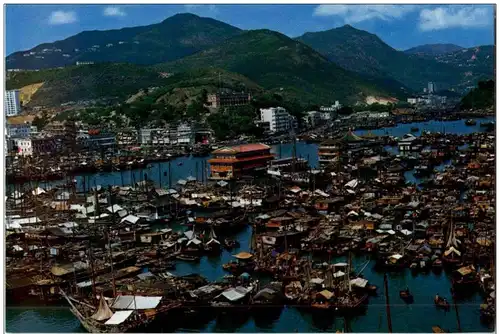 Hong Kong - Floating Restaurant -110576