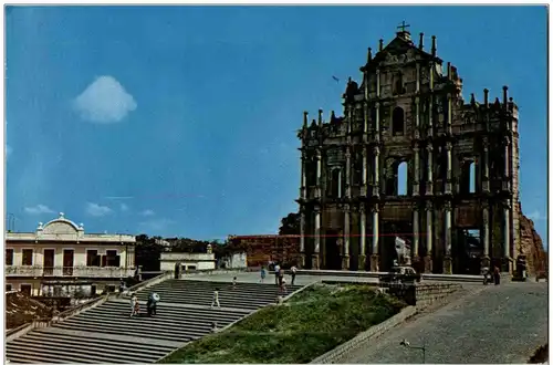 Macao - Ruins of St. Paul -110594
