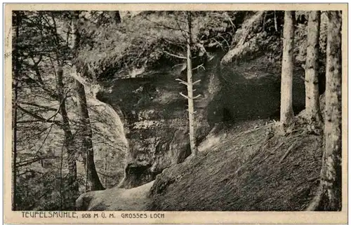 Teufelsmühle - Grosses Loch -111504