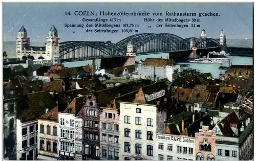 Köln - Hohenzollernbrücke -111748