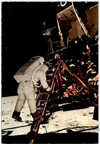 Menschen auf dem Mond 21. Juli 1969 -110818
