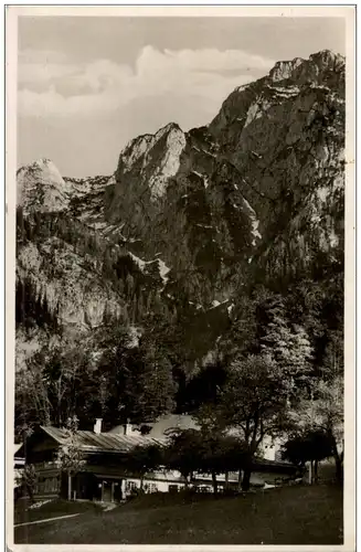 Berchtesgaden - Alpengasthof Vorderbrand -111954