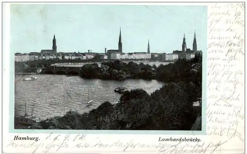 Hamburg - Lombardsbrücke -111174
