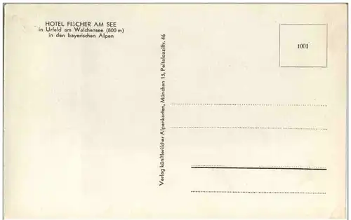 Urfeld am Walchensee - Hotel Fischer -112012