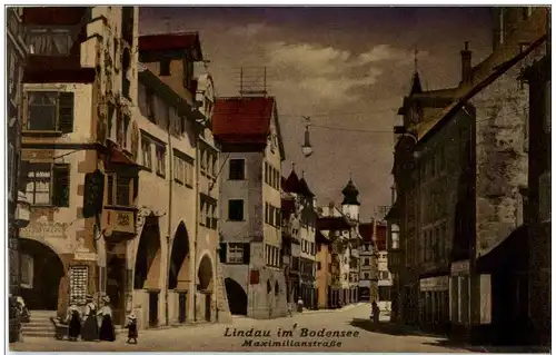 Lindau im Bodensee - Maximilianstrasse -112640