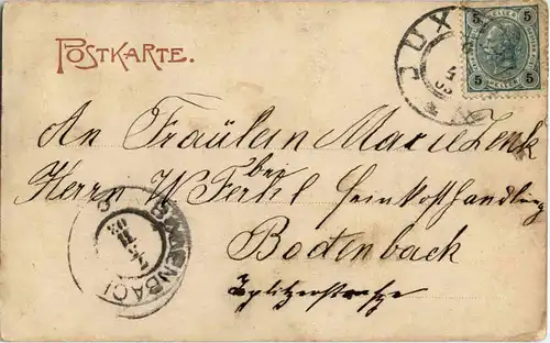 Gruss aus Dux - Marktplatz -55312