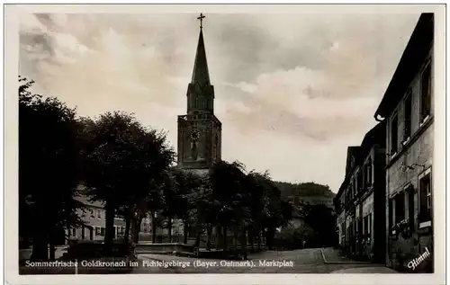 Goldkronach - Marktplatz -111888