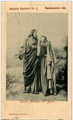 Oberammergau - Passionsspiele 1900 -111318