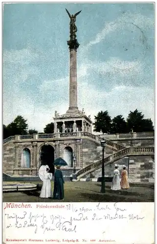 München - Friedenssäule -111386