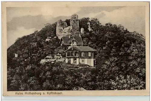Ruine Rothenburg am Kyffhäuser -112536