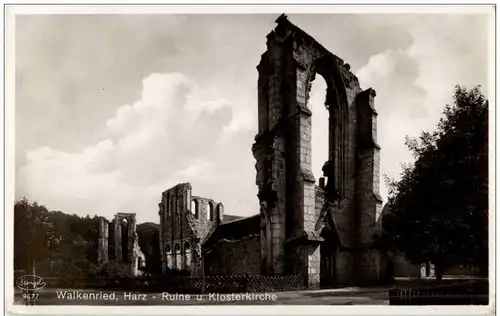 Walkenried - Ruine und Klosterkirche -112970