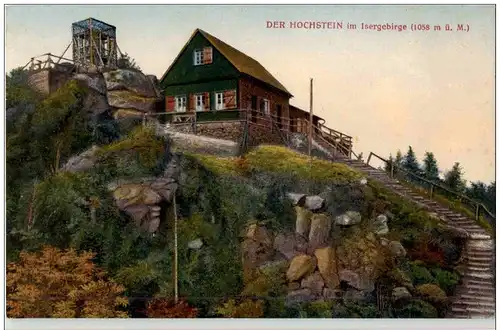 Der Hochstein im Isergebirge -112494