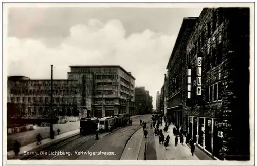 Essen - Die Lichtburg - Kettwigerstrasse - Strassenbahn -112326