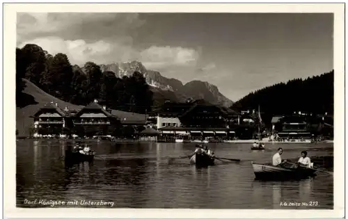 Königsee mit Untersberg -112772