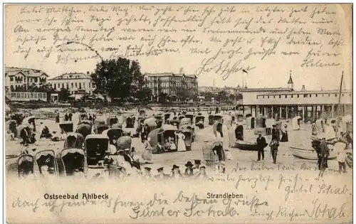 Seebad Ahlbeck - Strandleben -112600