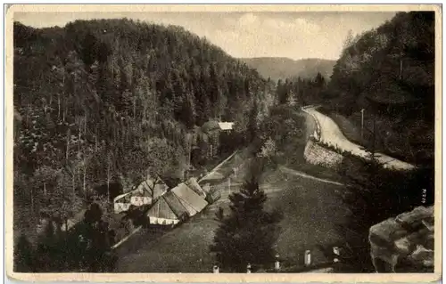 Bad Kudowa - Tal nach dem Forsthausrestaurant -111814