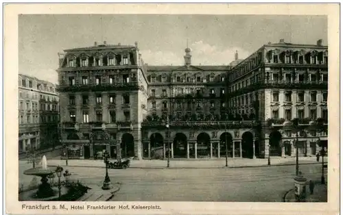 Frankfurt - Hotel Frankfurter Hof -111804