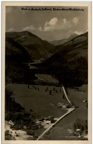 Bayrischzell - Deutsches Zollamt Bäckeralm -111894