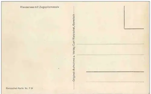 Riessersee mit Zugspitzmassiv -111930