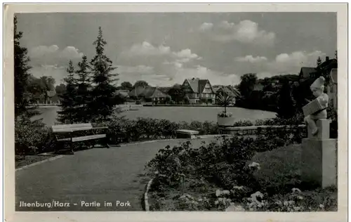 Ilsenburg - Partie im Park -113014